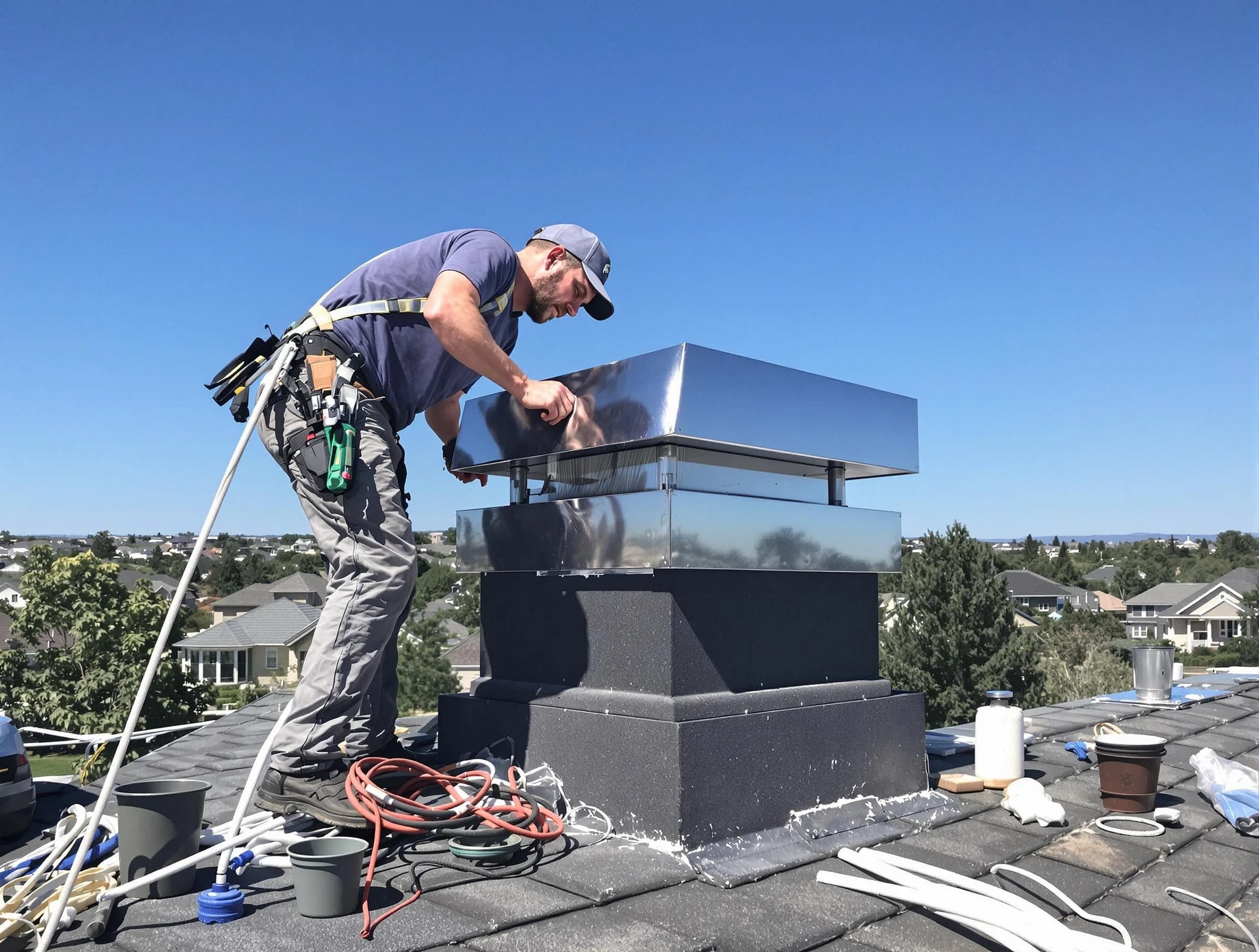 Chimney Cap Services service in Springville, UT